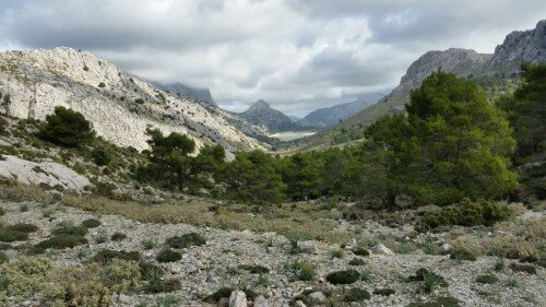 View back to Cuber from Coll de L'Ofre